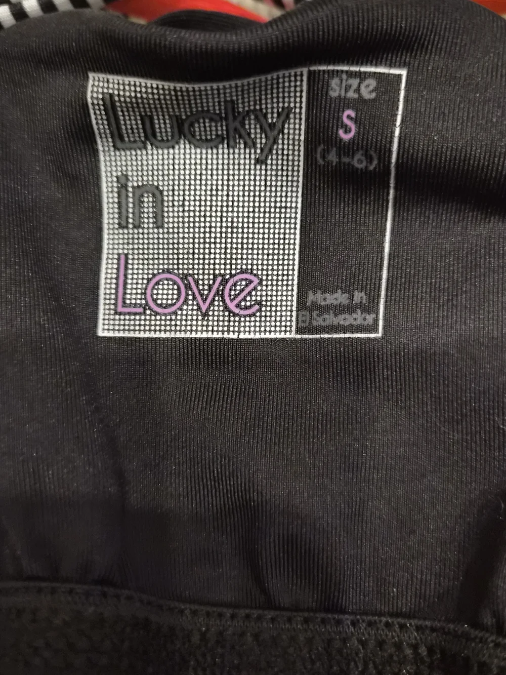 3 Piece Black -Lucky In Love Tennis Tank. Black/White Tiered Skirt w/ Jacket - S - Picture 5 of 9